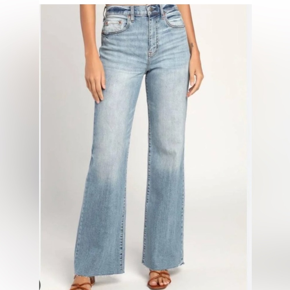 Daze Just Right Far Out High Rise Flare Jeans